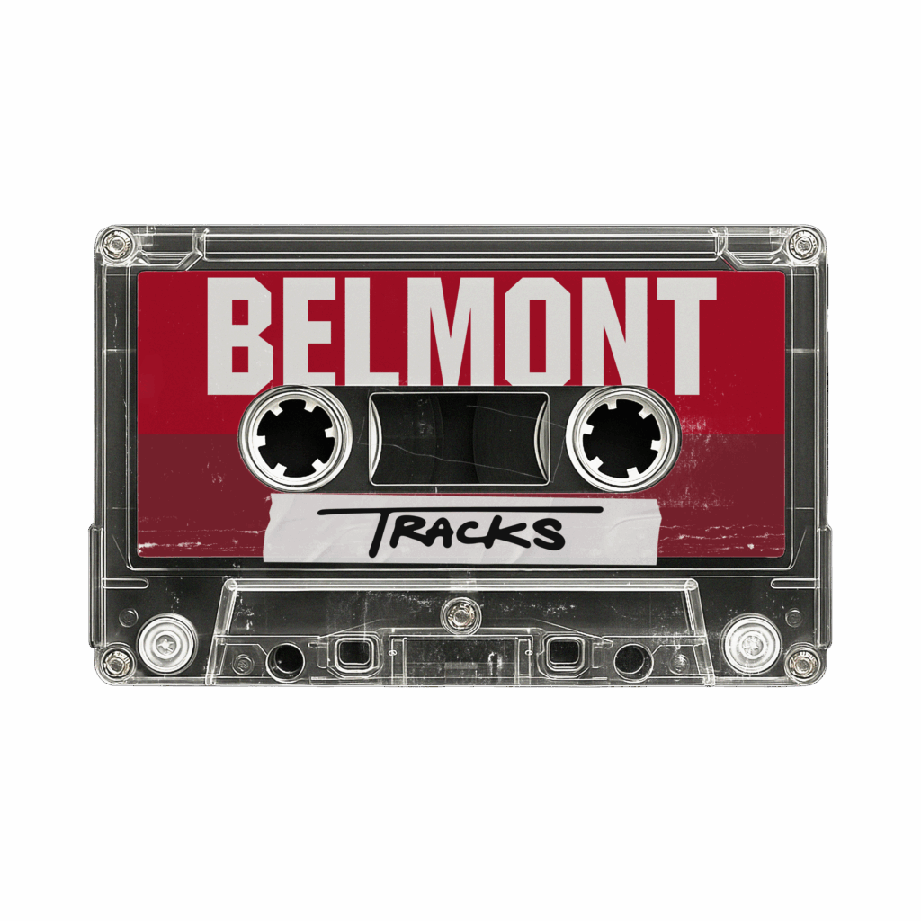 Belmont Tracks casettetape red butracks